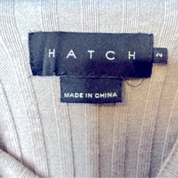 Hatch The Penelope Knit Maternity Dress in Taupe Size‎ 2 - Picture 8 of 10